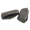 426063 Headrest Covers, 1968-1969 Chevy Corvette, Gunmetal Leather - image 2