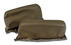 426156 Headrest Covers, 1968-1969 Chevy Corvette, Saddle ABS - image 1