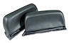 426163 Headrest Covers, 1968-1969 Chevy Corvette, Gunmetal ABS - image 1