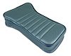 426649 Reproduction Center Armrest, 1967-1967 Chevy Corvette, Teal Vinyl - image 1