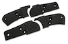 426821 Reproduction Seat Hinge Cover Set, 1982-1982 Chevy Corvette, 4pc, Charcoal - image 1