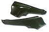 426914 Interior Rear Quarter Panels, 1965-1967 Chevy Corvette, Green Convertible - image 1