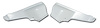 426965 Interior Rear Quarter Panels, 1964-1967 Chevy Corvette, White Convertible - image 1