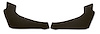 427020 Interior Rear Quarter Panels, 1963-1963 Chevy Corvette, Black, Coupe - image 1