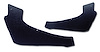 427042 Interior Rear Quarter Panels, 1963-1963 Chevy Corvette, Dark Blue Coupe - image 1
