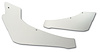 427265 Interior Rear Quarter Panels, 1965-1965 Chevy Corvette, White Coupe W/Power Vent - image 1