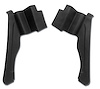 427520 Interior Rear Quarter Panels, 1970-1975 Chevy Corvette, Black, Convertible - image 1
