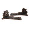 427623 Interior Rear Quarter Panels, 1973-1973 Chevy Corvette, Dark Saddle Conv W/Shoulder Harness - image 2