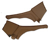 427956 Interior Rear Quarter Panels, 1969 Chevy Corvette, Saddle Coupe - image 1