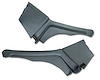 427963 Interior Rear Quarter Panels, 1969 Chevy Corvette, Gunmetal Coupe - image 1