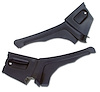 428043 Interior Rear Quarter Panels, 1974-1975 Chevy Corvette, Dark Blue Coupe - image 1