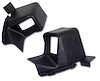 428128 Interior Rear Quarter Panel Extensions, 1968-1968 Chevy Corvette, Tobacco Coupe - image 1