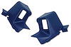 428132 Interior Rear Quarter Panel Extensions, 1968-1968 Chevy Corvette, Dark Blue Coupe - image 1