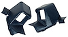 428143 Interior Rear Quarter Panel Extensions, 1973-1973 Chevy Corvette, Dark Blue Coupe - image 1