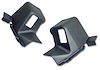 428163 Interior Rear Quarter Panel Extensions, 1968-1969 Chevy Corvette, Gunmetal Coupe - image 1