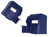 428245 Interior Rear Quarter Panel Extensions, 1977-1977 Chevy Corvette, Dark Blue Coupe - image 1