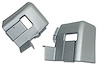428261 Interior Rear Quarter Panel Extensions, 1974-1975 Chevy Corvette, Silver Coupe - image 1