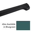 428619 Coupe Rear Window Trim, 1976-1976 Chevy Corvette, Bluegreen 76E - image 1