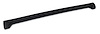 428720 Coupe Rear Window Trim, 1976-1977 Chevy Corvette, Black, 76L - image 1
