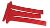 429035 Rear Window Vinyl, 1963-1963 Chevy Corvette, Coupe 3 Piece Red - image 1