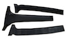 429042 Rear Window Vinyl, 1963-1963 Chevy Corvette, Coupe 3 Piece Dark Blue - image 1