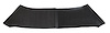 429120 Rear Upper Deck Vinyl, 1963-1964 Chevy Corvette, Black, Coupe - image 1