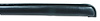 429449 Deck Lid Trim Strip, 1967-1967 Chevy Corvette, Teal - image 1