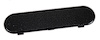 42948 Door Panel Pull Handle Screw Plug, 1997-2004 Chevy Corvette, Black - image 1