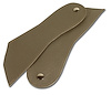 429709 Convertible Top Lid Tabs, 1961-1962 Chevy Corvette, Fawn - image 1