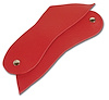 429735 Convertible Top Lid Tabs, 1959-1962 Chevy Corvette, Red - image 1