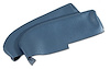 429807 Vinyl Armrest Cover Pair W/O Pad, 1958-1958 Chevy Corvette, Blue - image 1