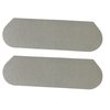 430061 Vinyl Armrest Cover Pair W/O Pad, 1964-1964 Chevy Corvette, Silver - image 3