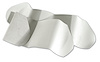 430065 Vinyl Armrest Cover Pair W/O Pad, 1964-1964 Chevy Corvette, White - image 1
