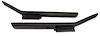 430871 Moulded Door Panel Armrest Pair, 1984-1987 Chevy Corvette, Bronze - image 1