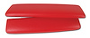 430935 Vinyl Armrest Covers W/Pads, 1962-1964 Chevy Corvette, Red - image 1