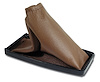 431023 Shift Boot, 1973-1973 Chevy Corvette, Dark Saddle Manual - image 1