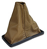 431051 Shift Boot, 1973-1975 Chevy Corvette, Medium Saddle Manual - image 1