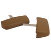 432356 Headrests, 1968-1969 Chevy Corvette, Saddle Complete W/ABS Covers - image 3
