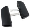432520 Headrests, 1968-1969 Chevy Corvette, Black, Complete W/Vinyl Covers - image 3