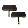 432528 Headrests, 1968-1968 Chevy Corvette, Tobacco Complete W/Vinyl Covers - image 3