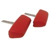 432530 Headrests, 1968-1969 Chevy Corvette, Red Complete W/Vinyl Covers - image 2