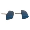 432541 Headrests, 1968-1969 Chevy Corvette, Bright Blue Complete W/Vinyl Covers - image 3