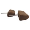 432556 Headrests, 1968-1969 Chevy Corvette, Saddle Complete W/Vinyl Covers - image 3