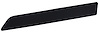 433320 Door Panel Insert, 1969 Chevy Corvette, Black, Right/Passenger - image 1