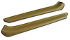 433515 Armrest Patches, 1970-1972 Chevy Corvette, Light Saddle - image 1