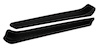 433520 Armrest Patches, 1969-1977 Chevy Corvette, Black - image 1