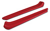 433530 Armrest Patches, 1969-1972 Chevy Corvette, Red - image 1