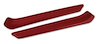 433534 Armrest Patches, 1976-1976 Chevy Corvette, Firethorn - image 1