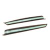 433556 Armrest Patches, 1969 Chevy Corvette, Saddle - image 3