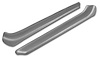433561 Armrest Patches, 1974-1975 Chevy Corvette, Silver - image 1